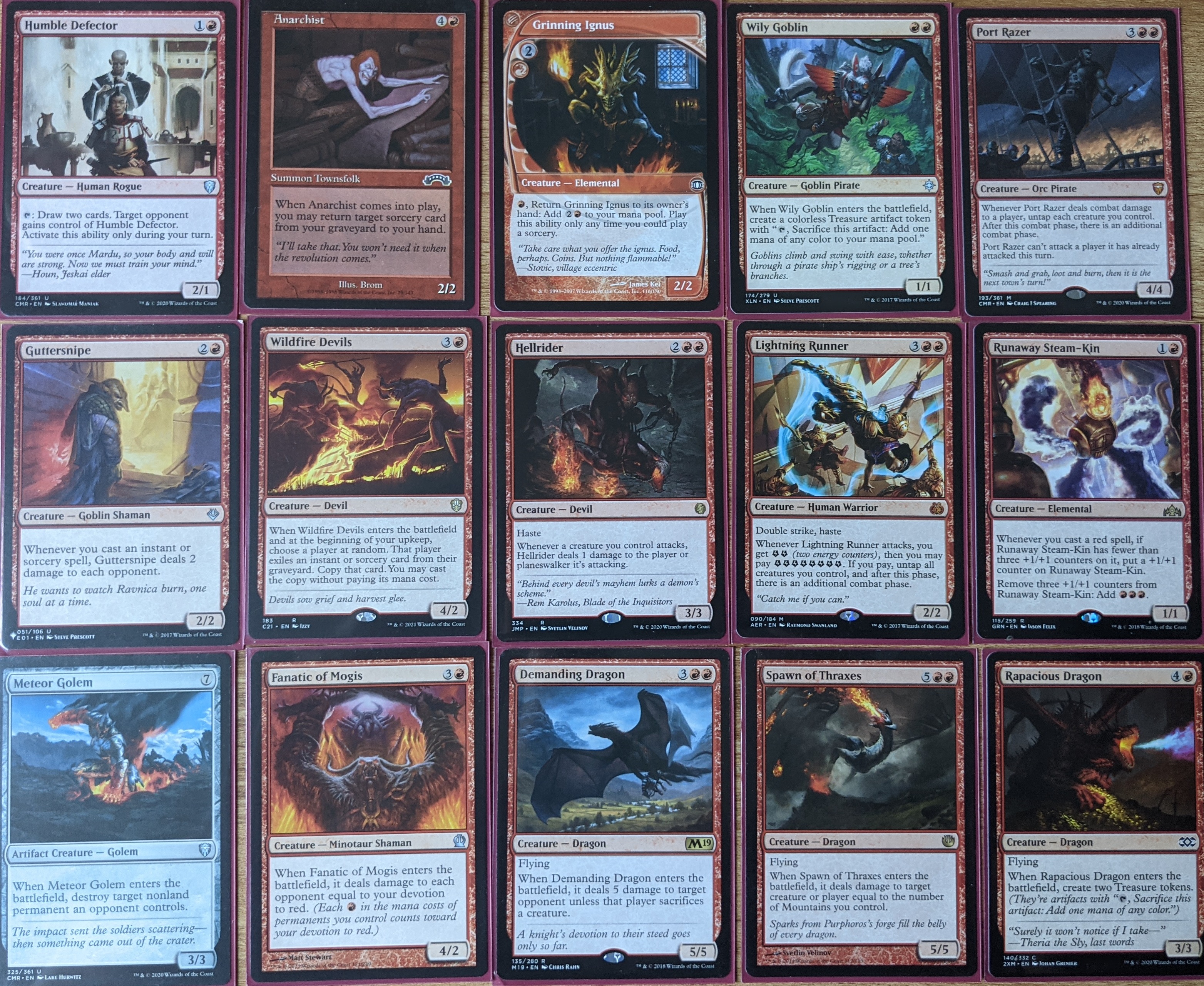 Rionya, Fire Dancer - Combat/Storm EDH Deck (Custom 100 Card Commander Deck)